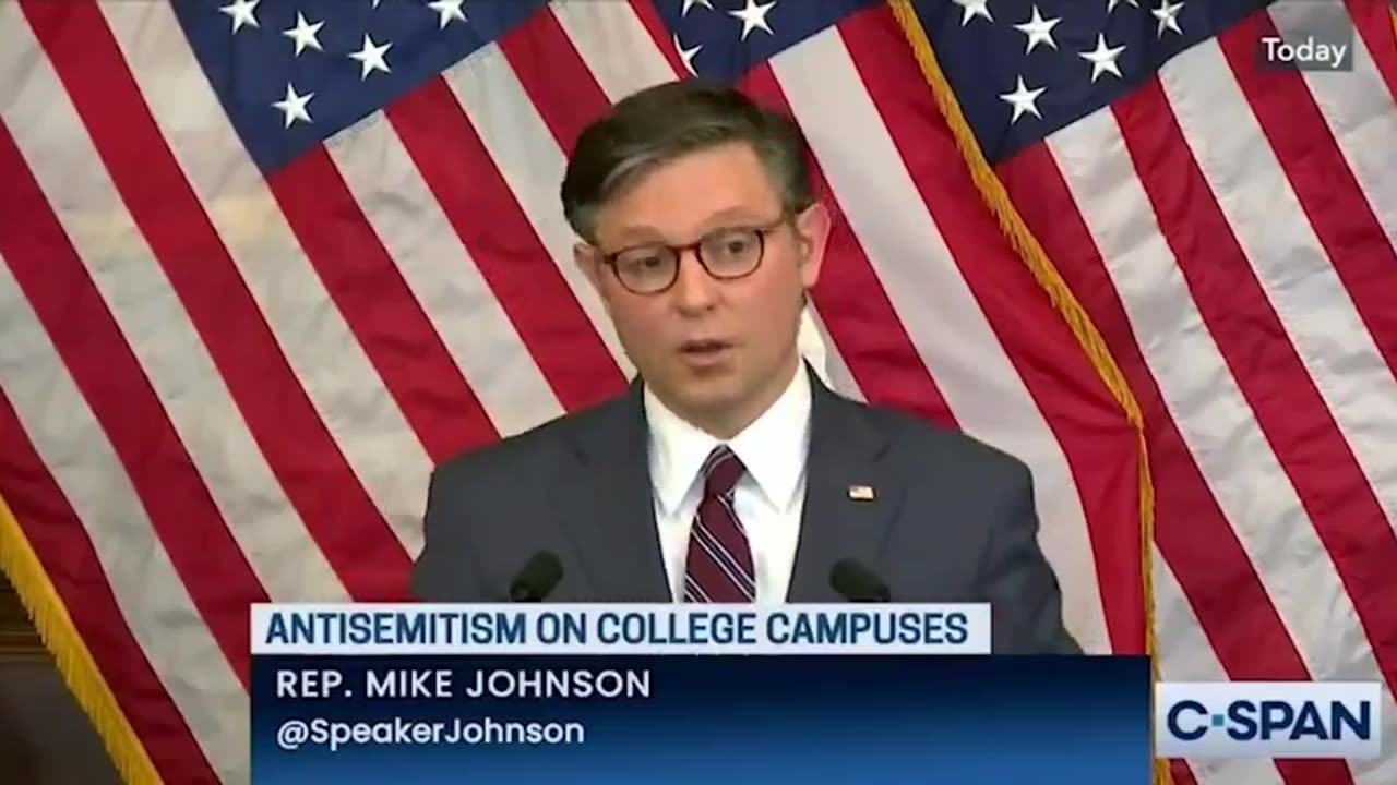 Mike Johnson told us REPEATEDLY no Ukraine money without border security does the opposite
