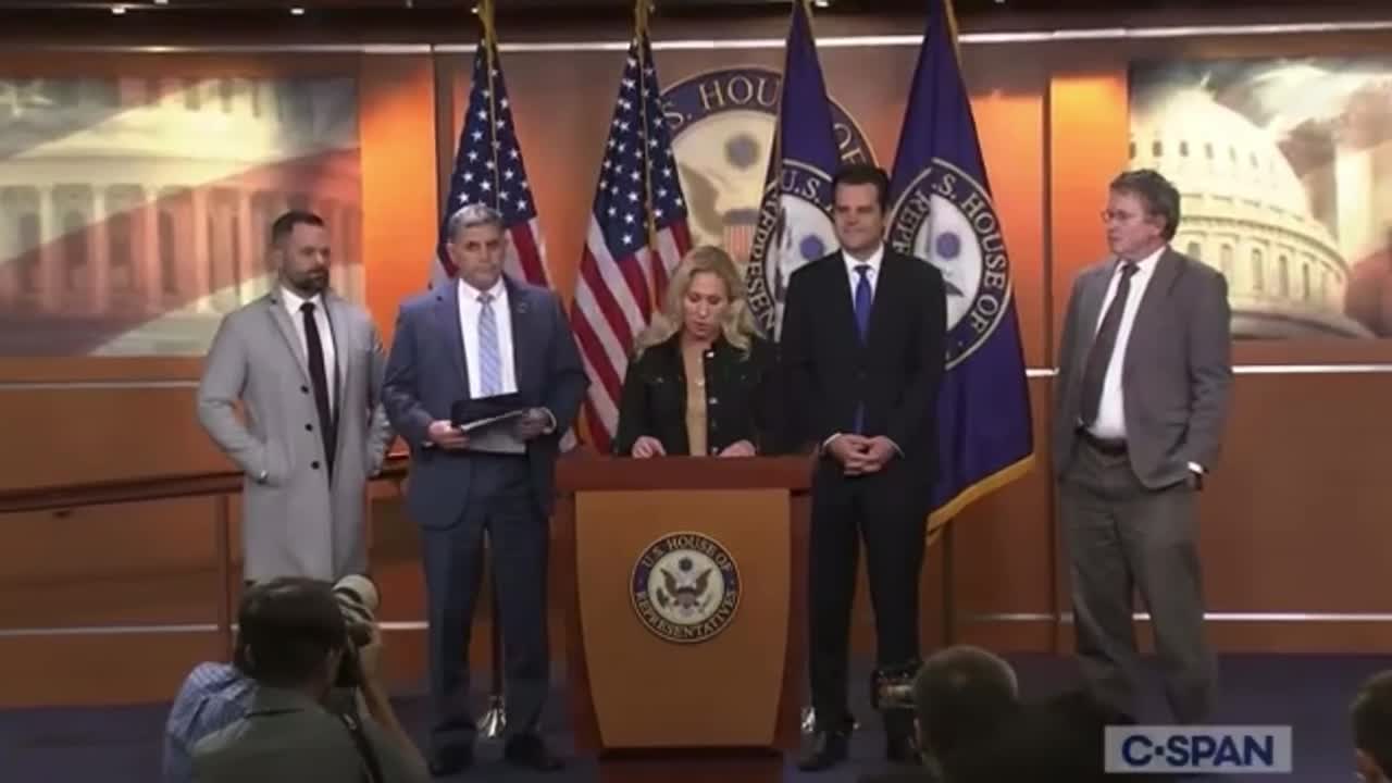 Congresswoman Marjorie Taylor Greene Makes a Special Announcement on Ukraine