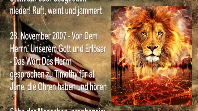 Kehrt zu Mir zurück!... Du, Amerika und all ihr Kirchen der Menschen 🎺 Die Trompete Gottes