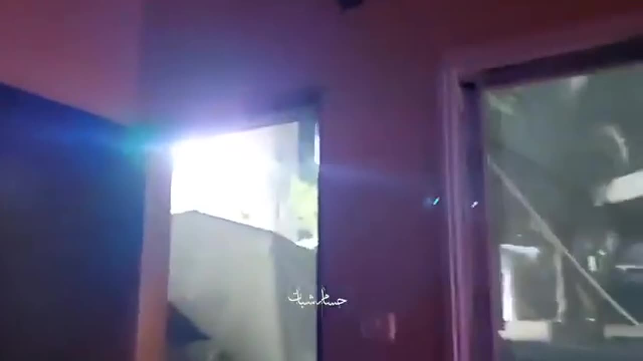 Fighting, a view from inside the Indonesian Hospital North Gaza
