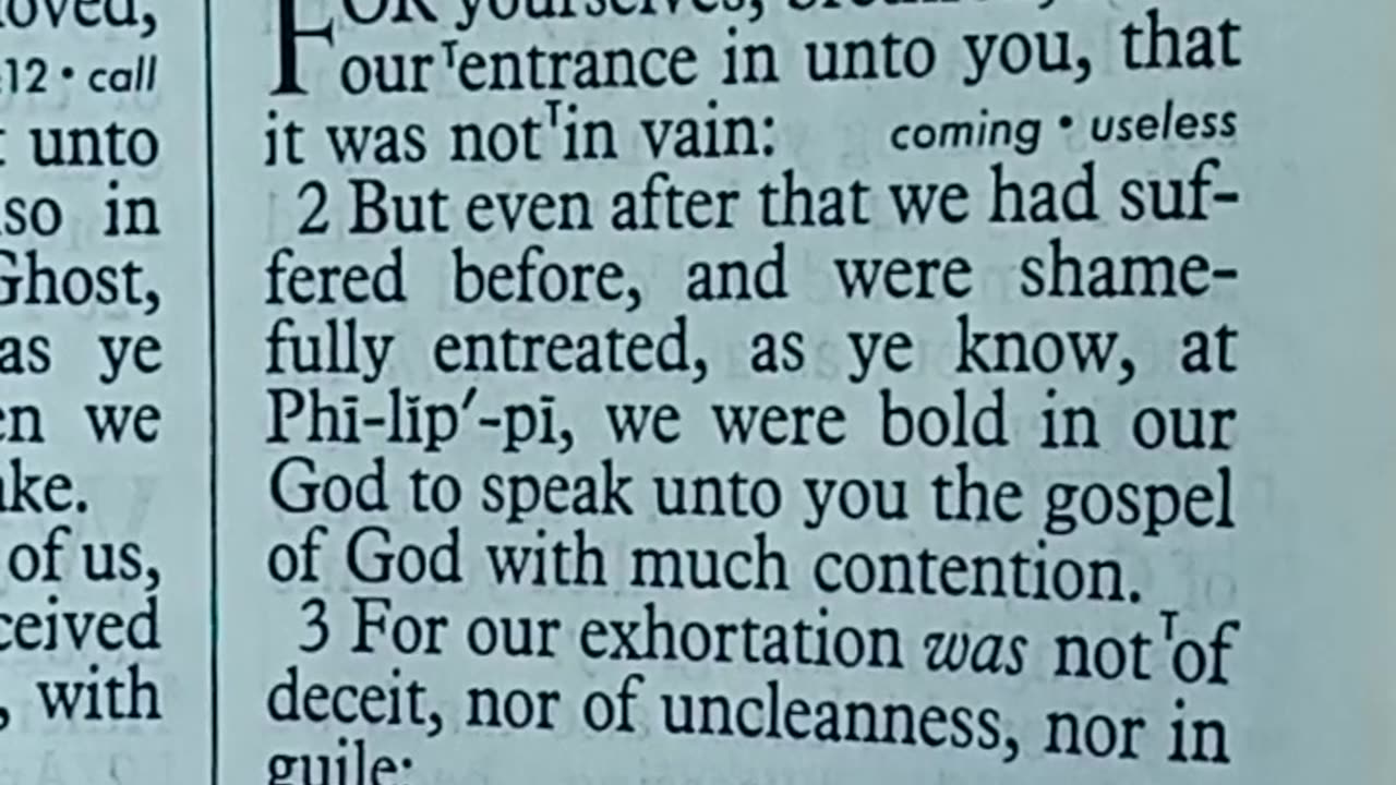 You think 🤔 Jesus created everything and that everything is good. Part 20