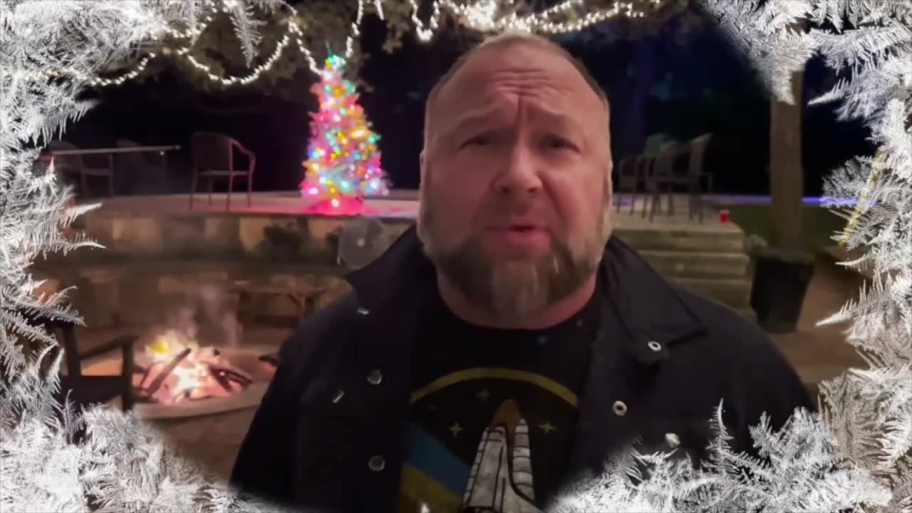 Alex Jones vows to defeat New World Order in Christmas message