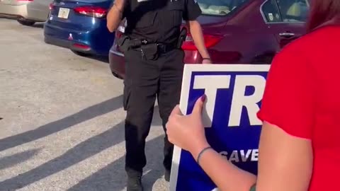 Trump Supporters Not Allowed At A DeSantis Book Signing? [Staged?]