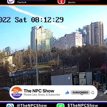 High Rise Hit In Kiev Ukraine (Day 3) - February 26th 2022