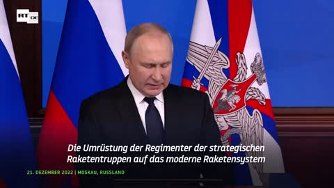 Putin: NATO kämpft gegen Russland – Unsere Armee bekommt ALLES!