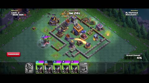 Coc raid video