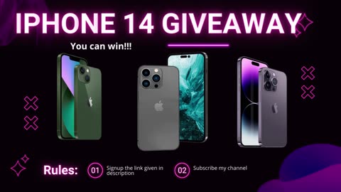 iPhone 14 Giveaway