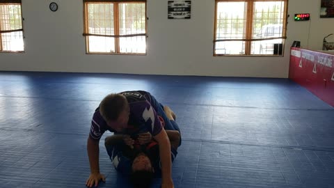 Armbar from the mount