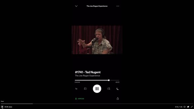 Ted Nugent Goes on Joe Rogan’s Podcast & Unleashes Most Epic Rant Against FBI, DEA, and ATF