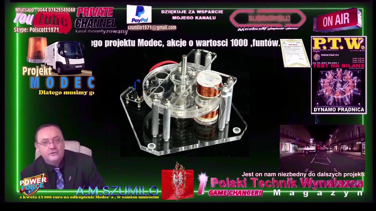 STARK / DYNAMO GENERATOR / SILNIK I DYNAMO 12 V