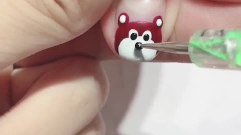 Nail art video