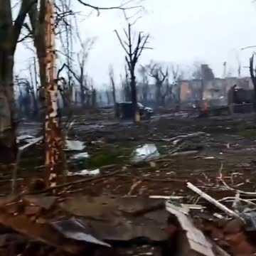 Ukraine War - Archival footage from Mariupol