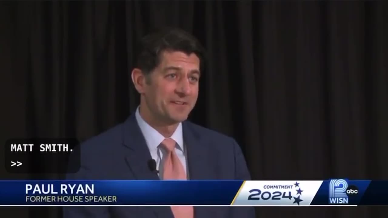 Paul Ryan on the 2024 RNC Convention: “I’ll be here if it’s somebody not named Trump”