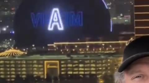 Las Vegas Sphere message