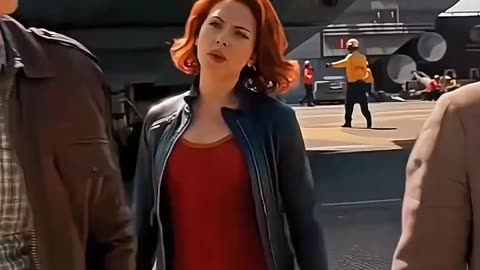 Captain meets Natasha and banner