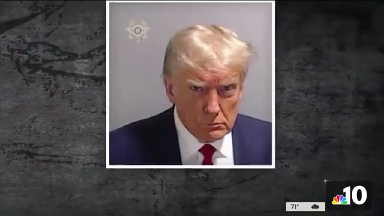 Former president Donald Trump becomes the first to get a mugshot after surrendering in Georgia