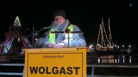 Wolgast - André - Redebeitrag am 27-12-2022