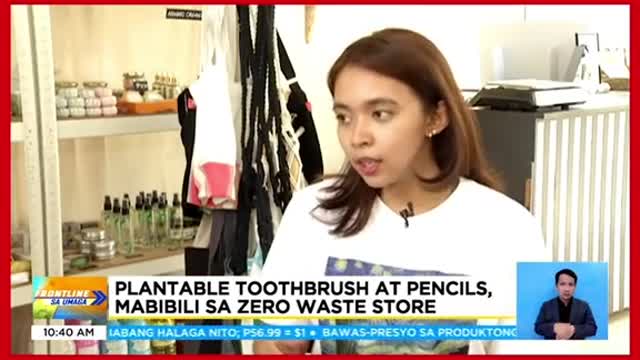 Mga produktongenvironment-friendly,tampok sa zero wastestore sa Bulacan