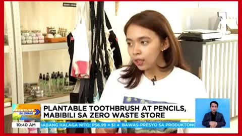 Mga produktongenvironment-friendly,tampok sa zero wastestore sa Bulacan