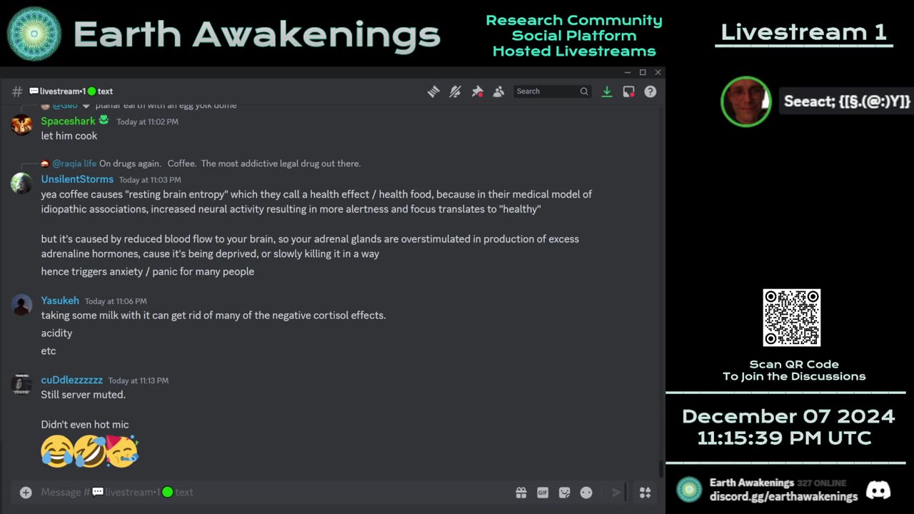 Earth Awakenings - Livestream 1 - #2037