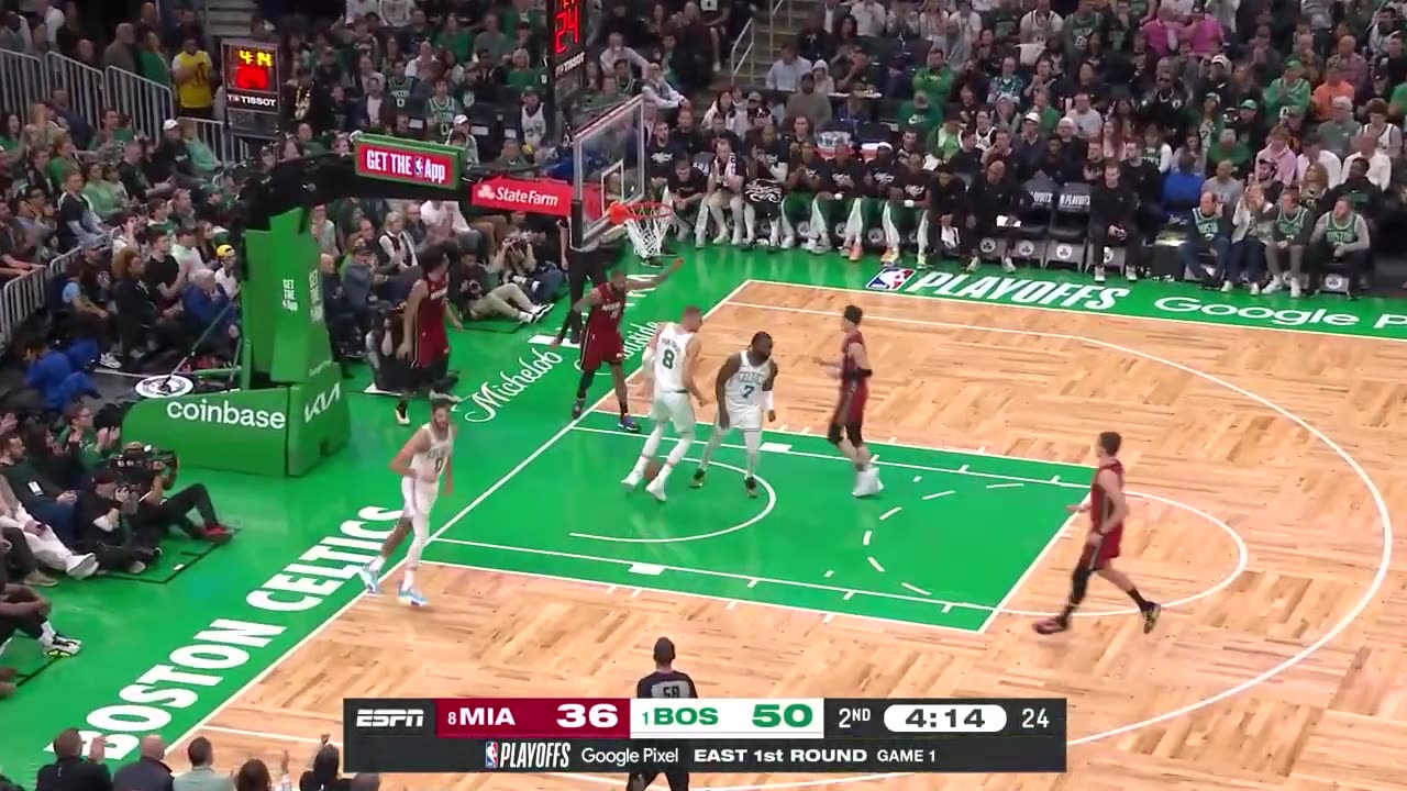 Boston Celtics vs Miami Heat Game 1 Full Highlights | 2024 ECR1