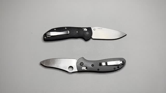 Benchmade Griptilian VS Hogue Doug Ritter RSK MK1-G2