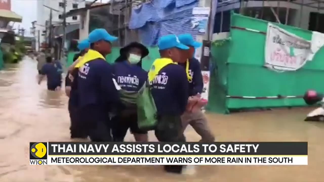 Thailand city Phuket hit by flood