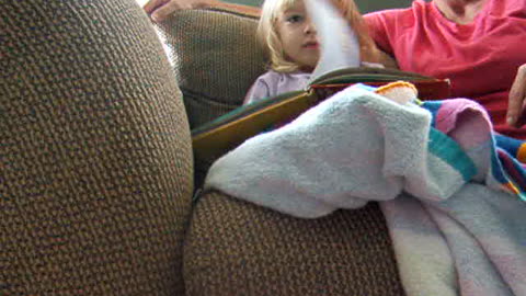 Allie 'reading'