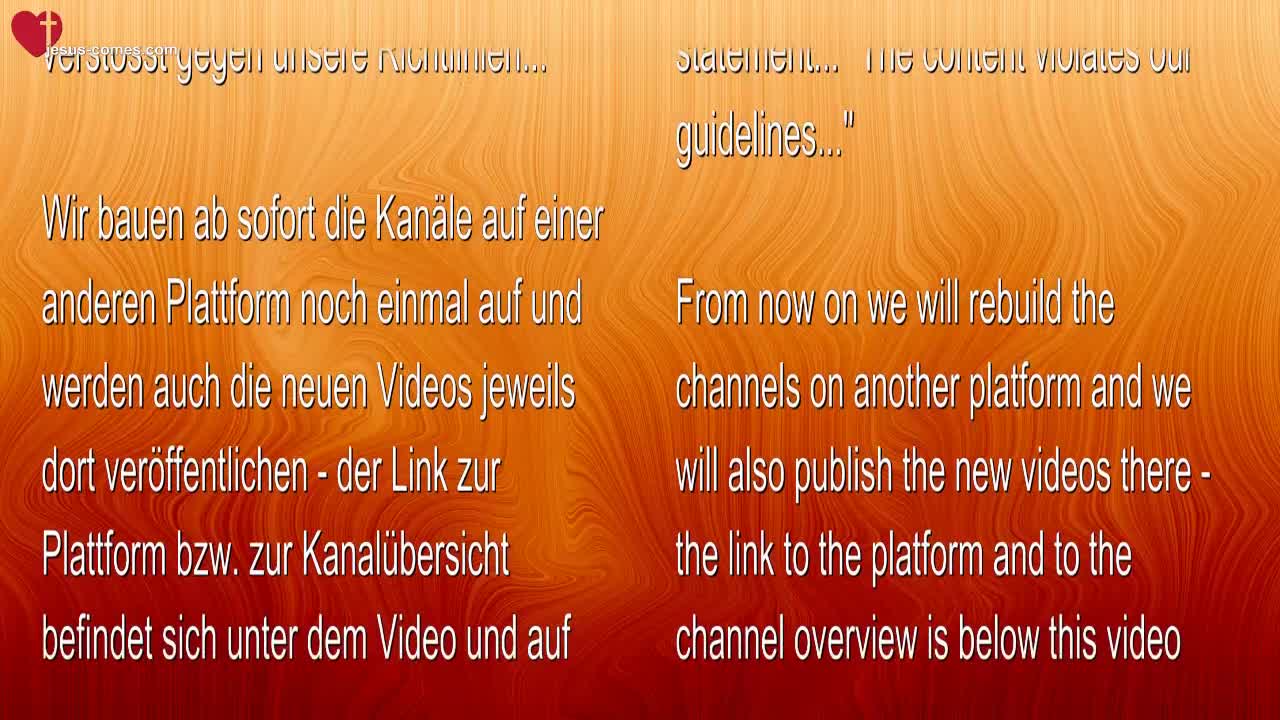 WICHTIGE INFO 🙏 IMPORTANT INFO