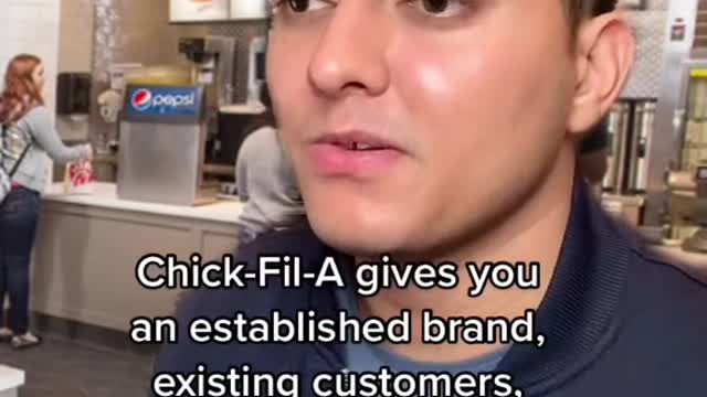 So it only costs $10,000 to open a Chick Fil-A?