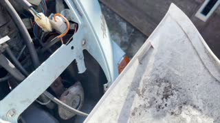Aprilia Habana speedo cable fix