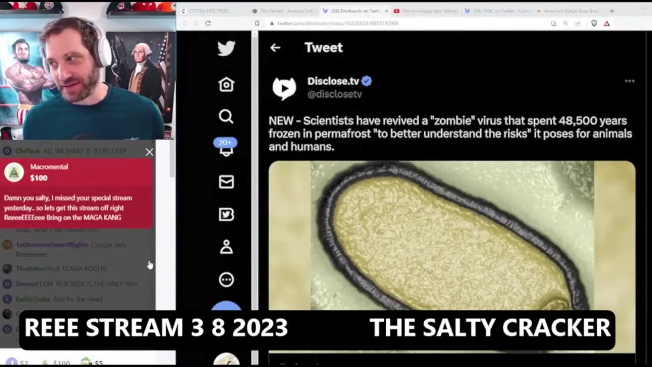 SALTY CLIP 78 SCIENTISTS REVIVE 48 THOUSAND YEAR OLD ZOMBIE VIRUS LSW