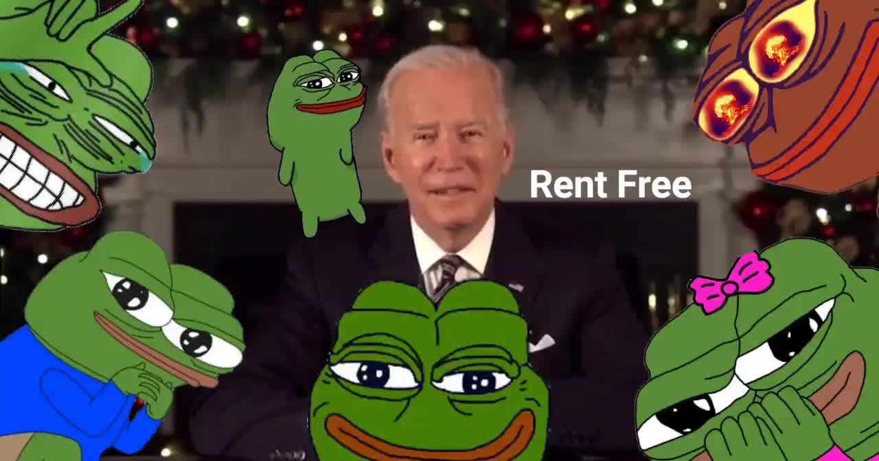 Look Who's Living Rent Free In Biden's Head!