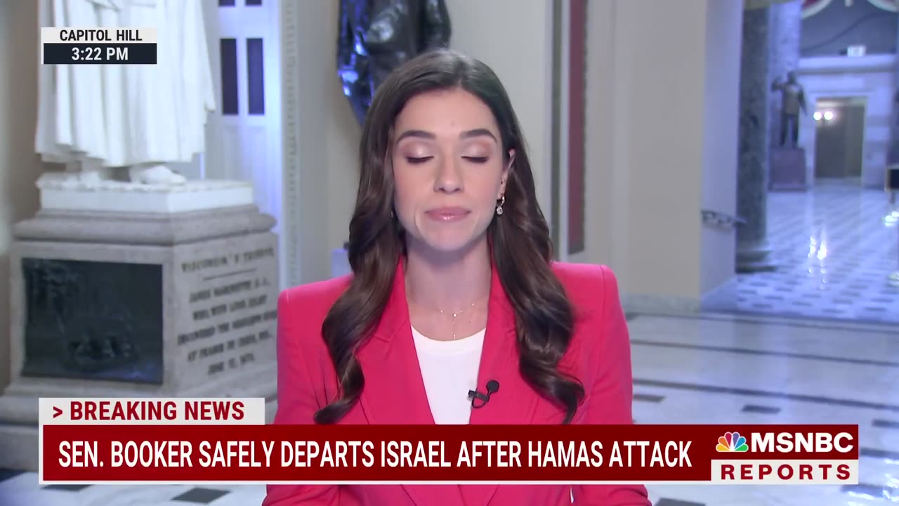 Rep. Dan Goldman his family and Sen. Booker safely evacuate from Israel-