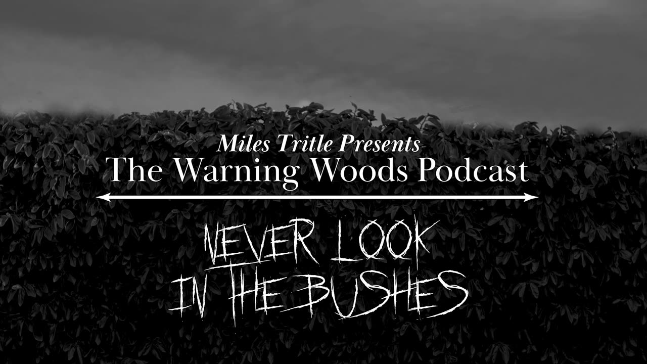 NEVER LOOK IN THE BUSHES | Scary Story | The Warning Woods Horror Podcast