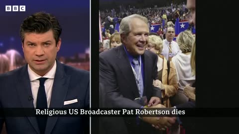 Religious US broadcaster Pat Robertson dies aged 93 - BBC Ne