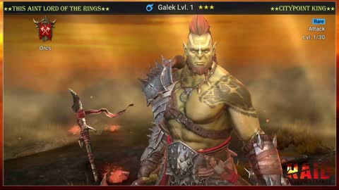 Raid Shadow Legends - Galek - Classic Skin