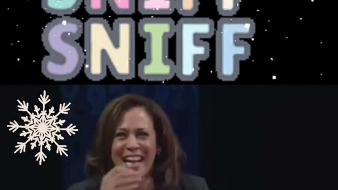 So it was KAMALA’S Cocaine in White House