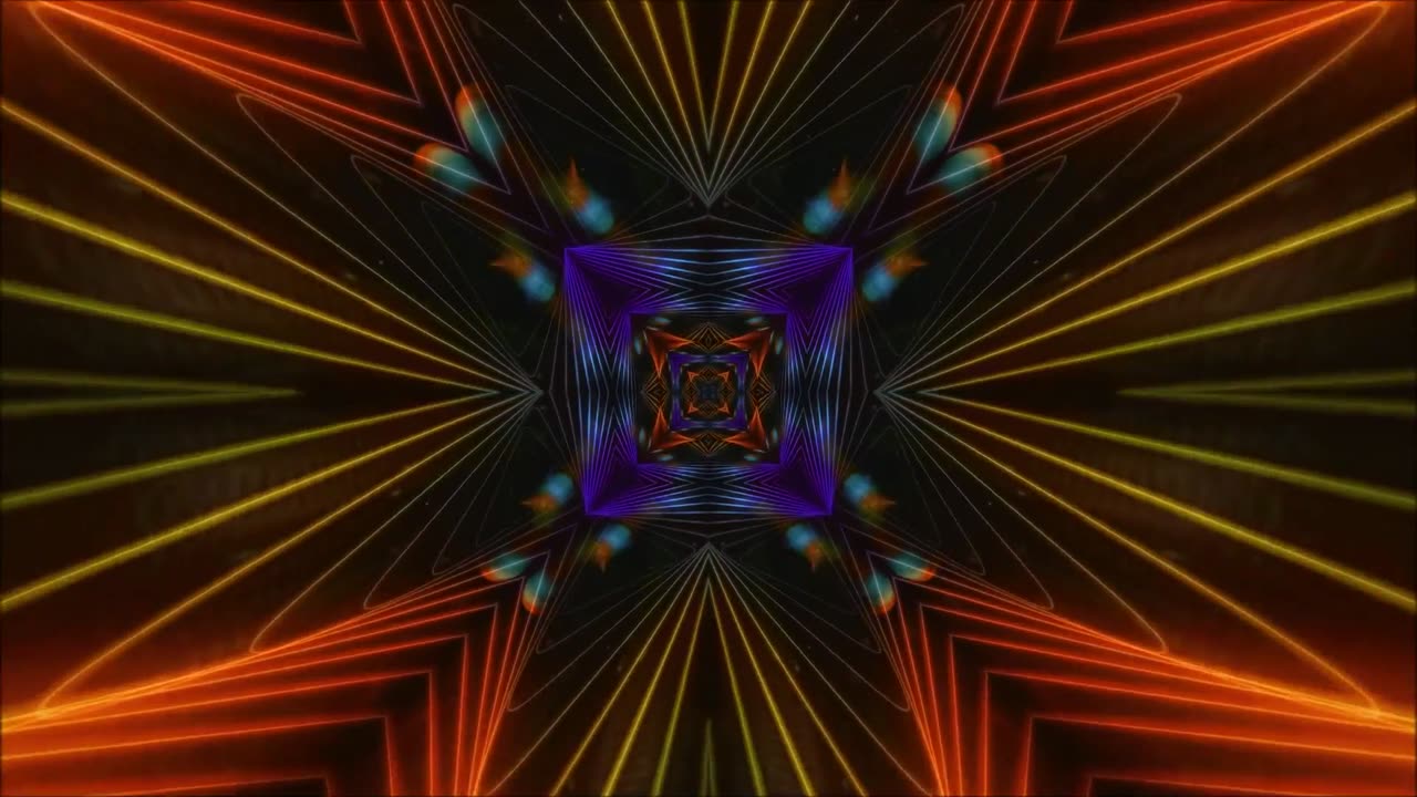 Mesmerizing Kaleidoscope with Ambient Soundscape #luciddreams