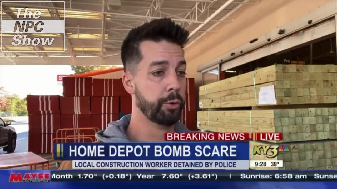 BOMB THREAT At A Home Depot