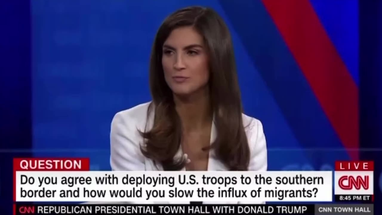 Trump CNN - Q & A- On Our Border, Title 42 & The Wall