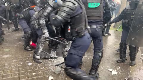 🇫🇷 France Protest Against Pension Reform