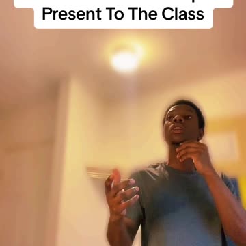 When You Didn’t Help With The Group Project And It’s Time To Present To The Class