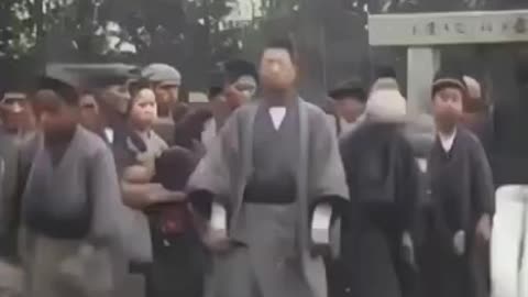 JAPAN LOG SWAYING 1890