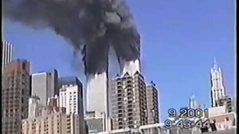 911 First and second plane impacts and first collapse. Pavel Hlava