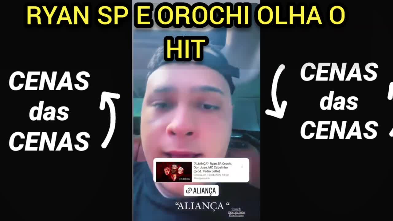 Ryan Sp e Orochi olha o HIT #trap #funk #noticias #brasil #ryansp #orochi