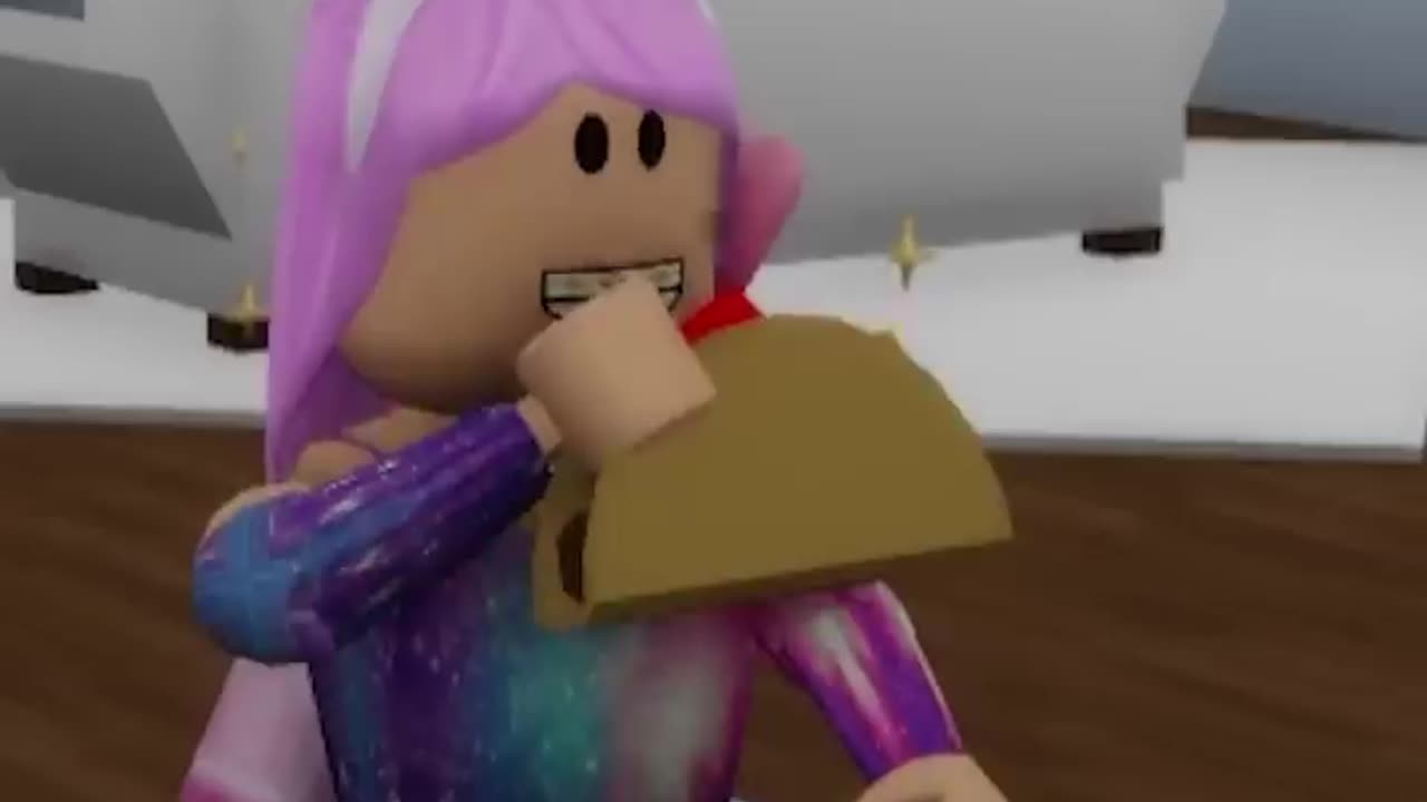 How Mom trick her kids to eat dinner #roblox #shorts