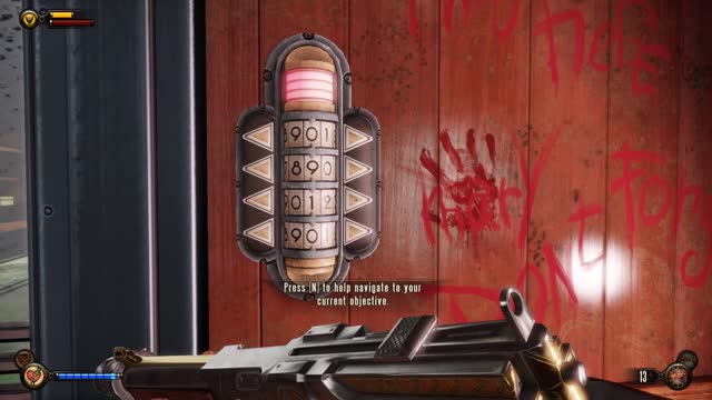 Bioshock Infinite - Footwear Department Store Locked Door Password