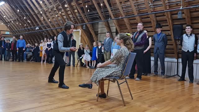 'How to Ask a Lady to Dance' Skit
