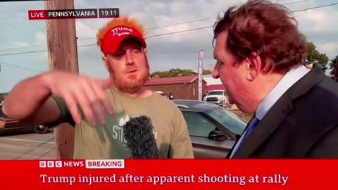 Eye Witness of Trump Assassination Attempt